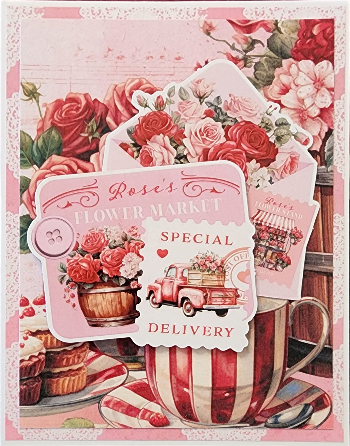 Candy Love 6x8" Quick Cards Collection 33738 - Paper Rose Studio