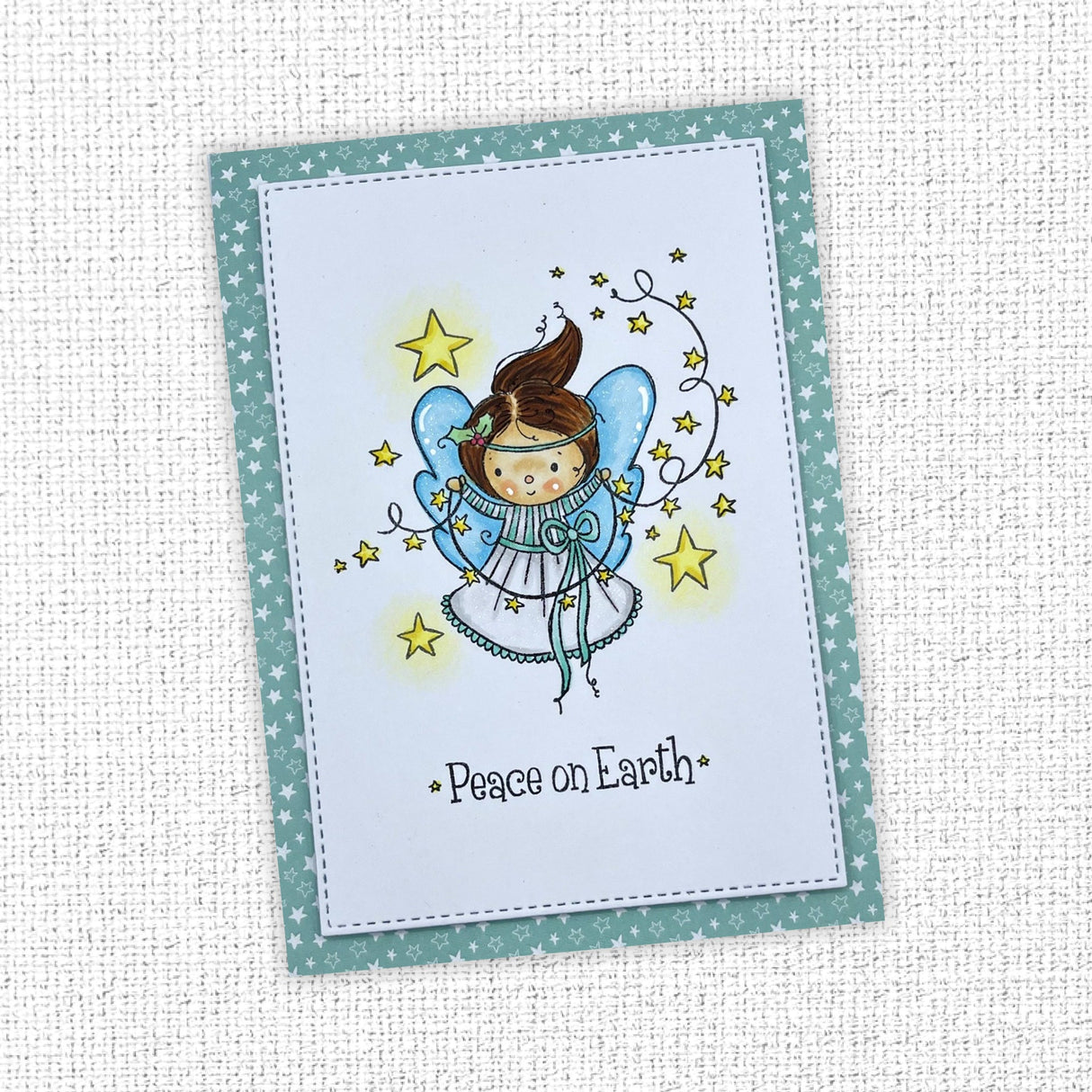 Peace Angel Clear Stamp 32658 - Paper Rose Studio