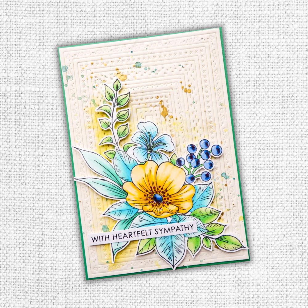 Hayley's Bouquet Stamp Set 25240 - Paper Rose Studio