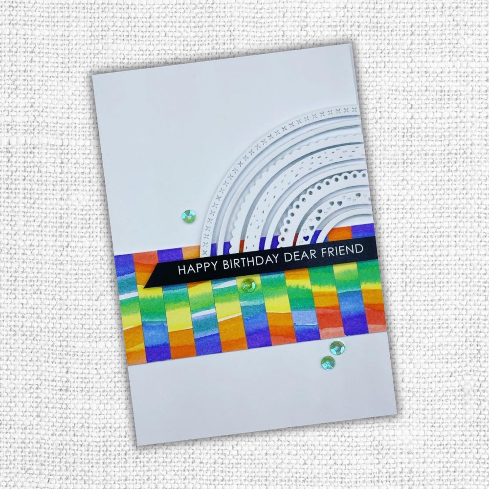 Sweet Rainbow Metal Cutting Die 19313 - Paper Rose Studio
