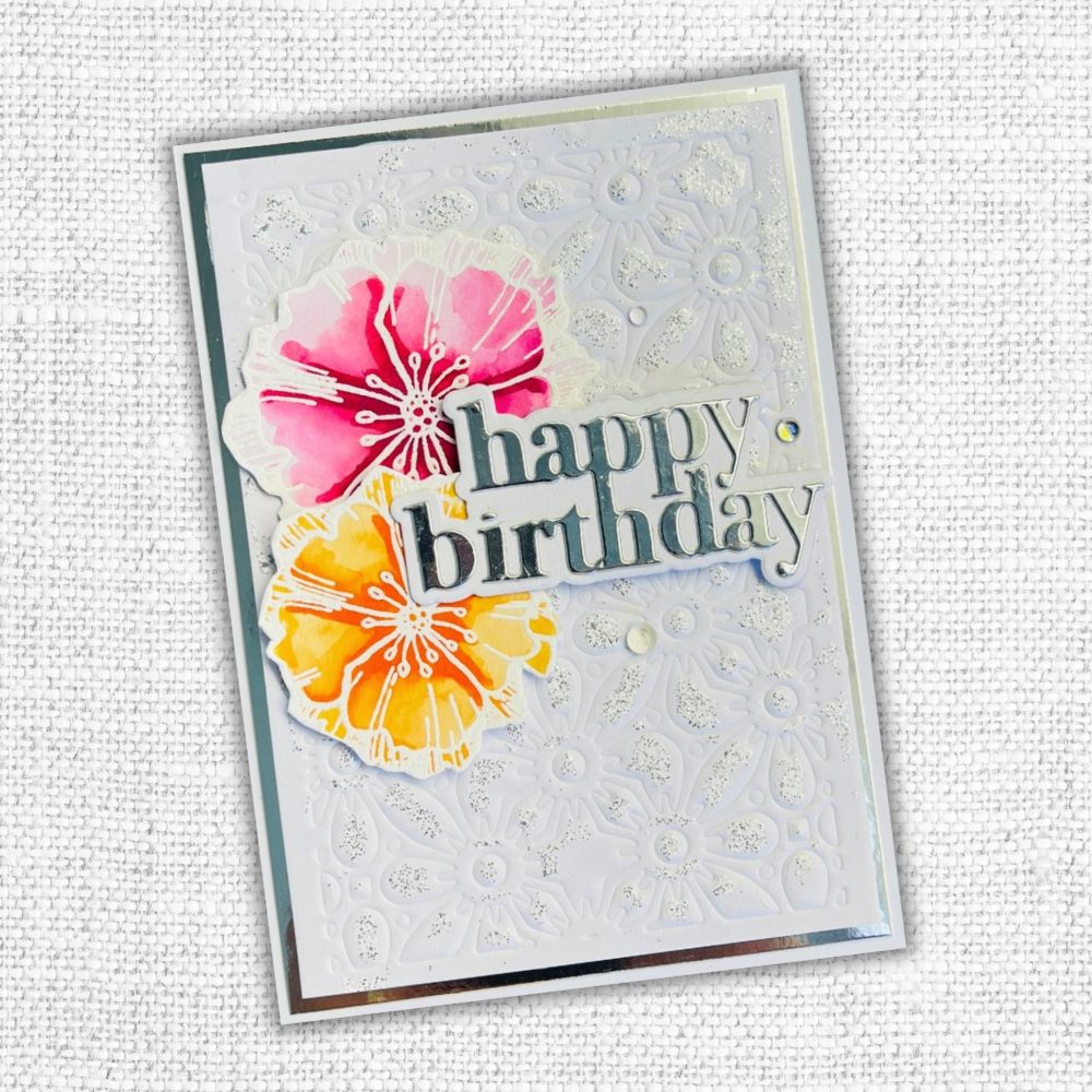 Amelia Decorative Background Metal Cutting Die 18469 - Paper Rose Studio