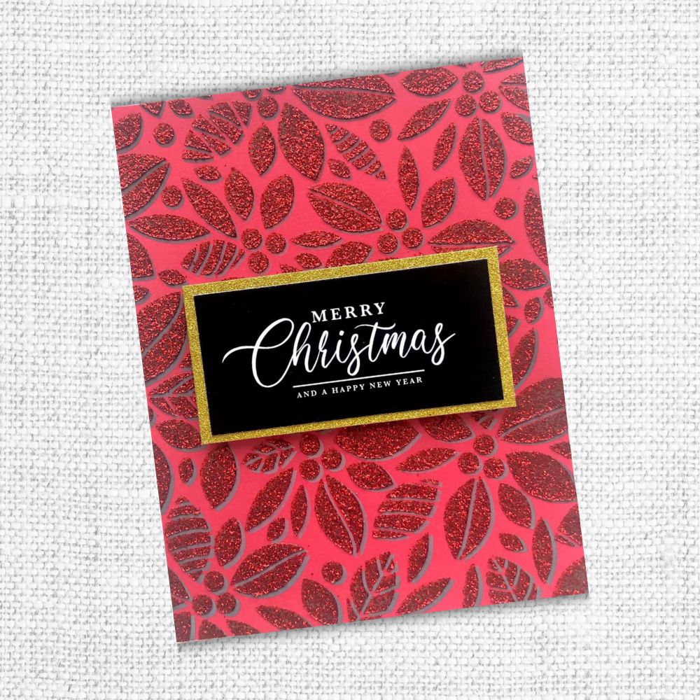 Holly Berries 6x6" Stencil 19796 - Paper Rose Studio