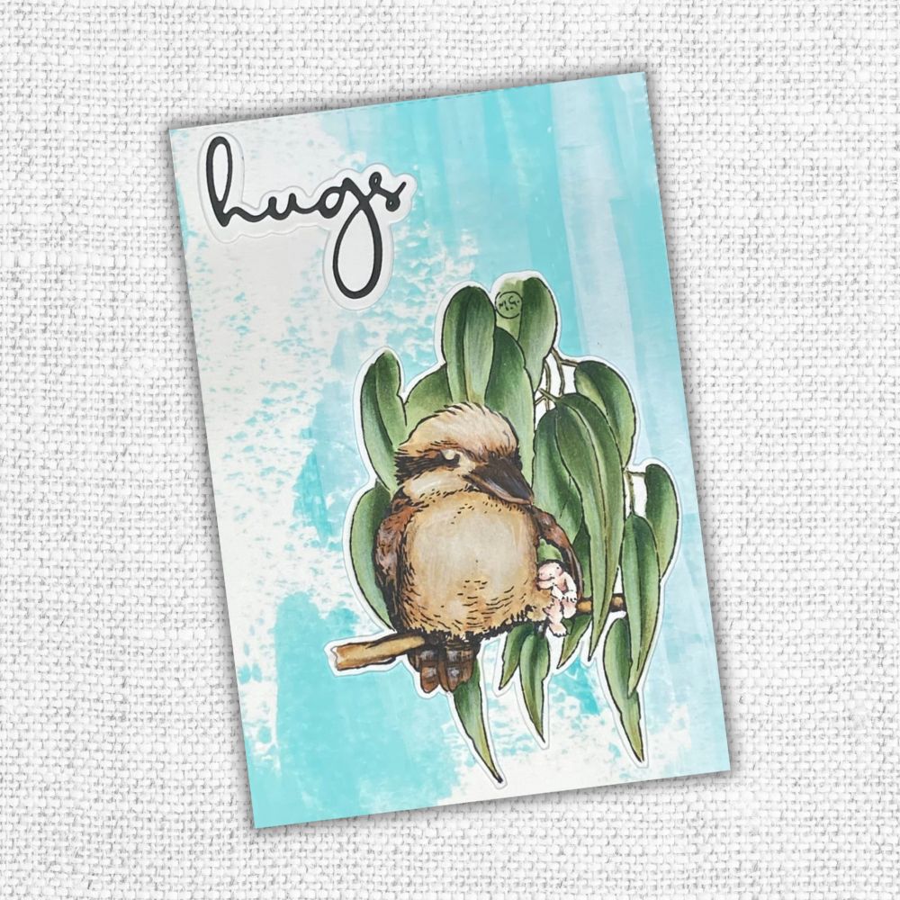 Hugs Fine Script Layered Metal Cutting Die 19703 - Paper Rose Studio