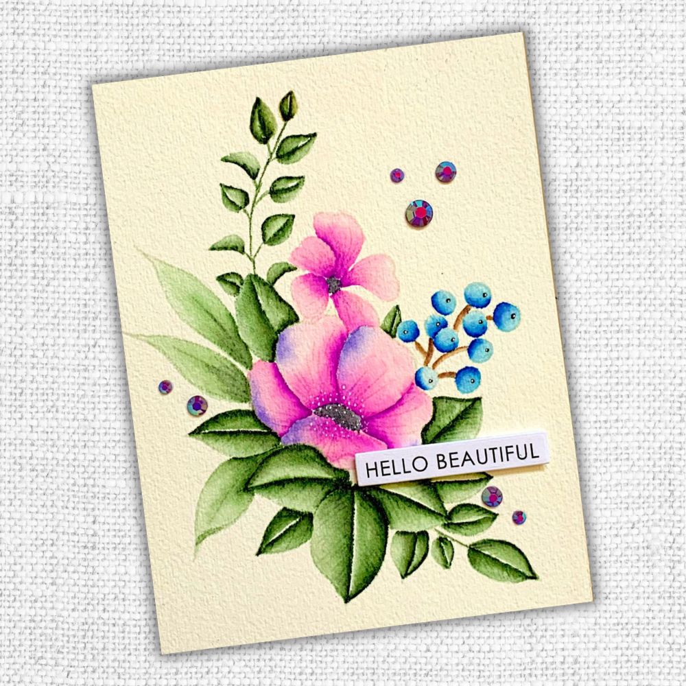 Hayley's Bouquet Stamp Set 25240 - Paper Rose Studio