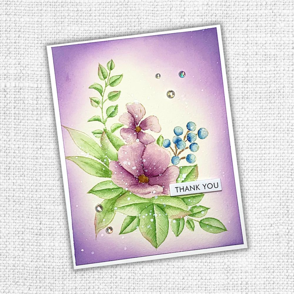 Hayley's Bouquet Stamp Set 25240 - Paper Rose Studio