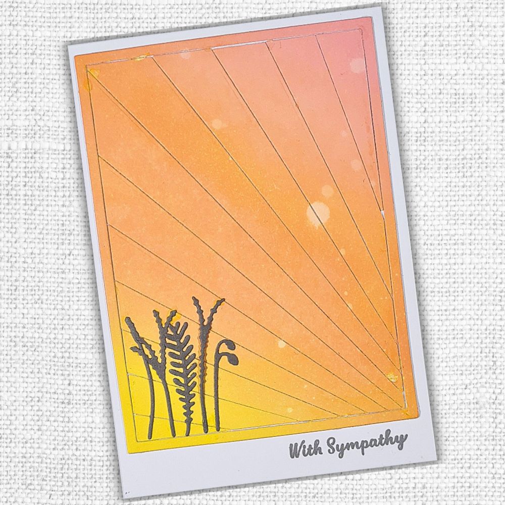 Rectangle Ray Metal Cutting Die 25648 - Paper Rose Studio