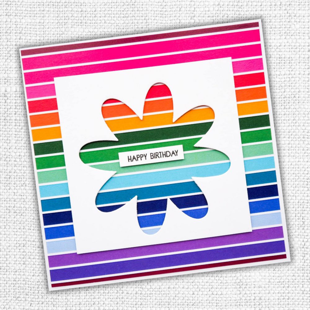 Stitching Flower 2 Metal Cutting Die 26368 - Paper Rose Studio