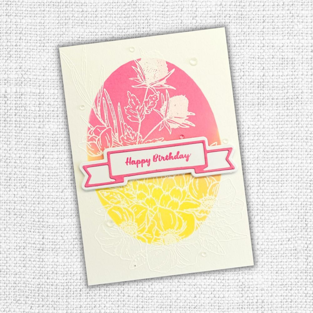 Layered Banner Metal Cutting Die 25915 - Paper Rose Studio