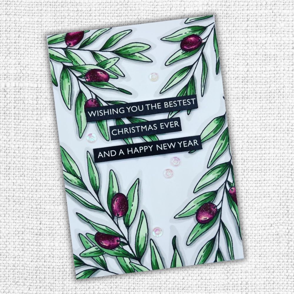 Berry Branch Clear Stamp 28228 - Paper Rose Studio