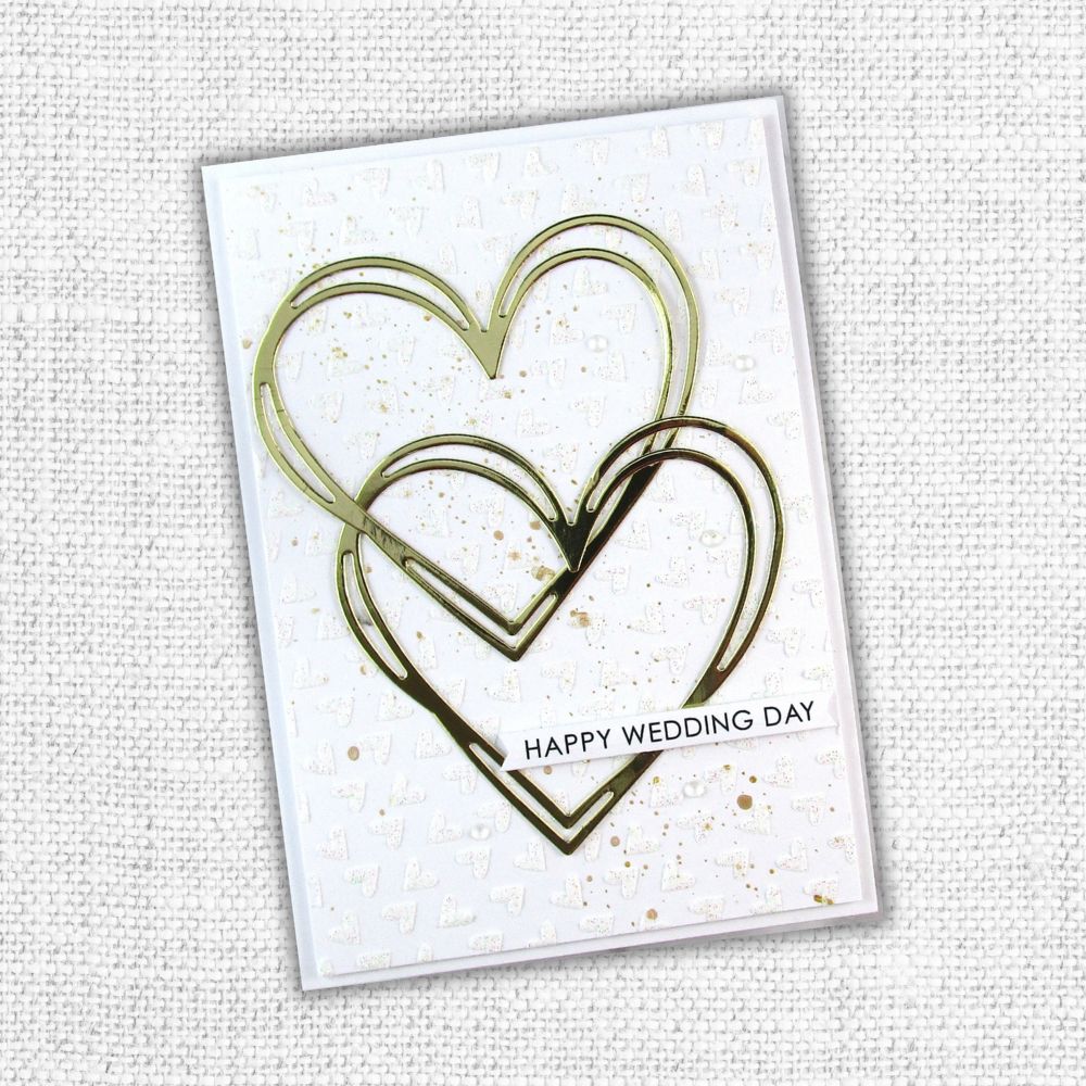 Love Hearts Metal Cutting Die 28888 - Paper Rose Studio