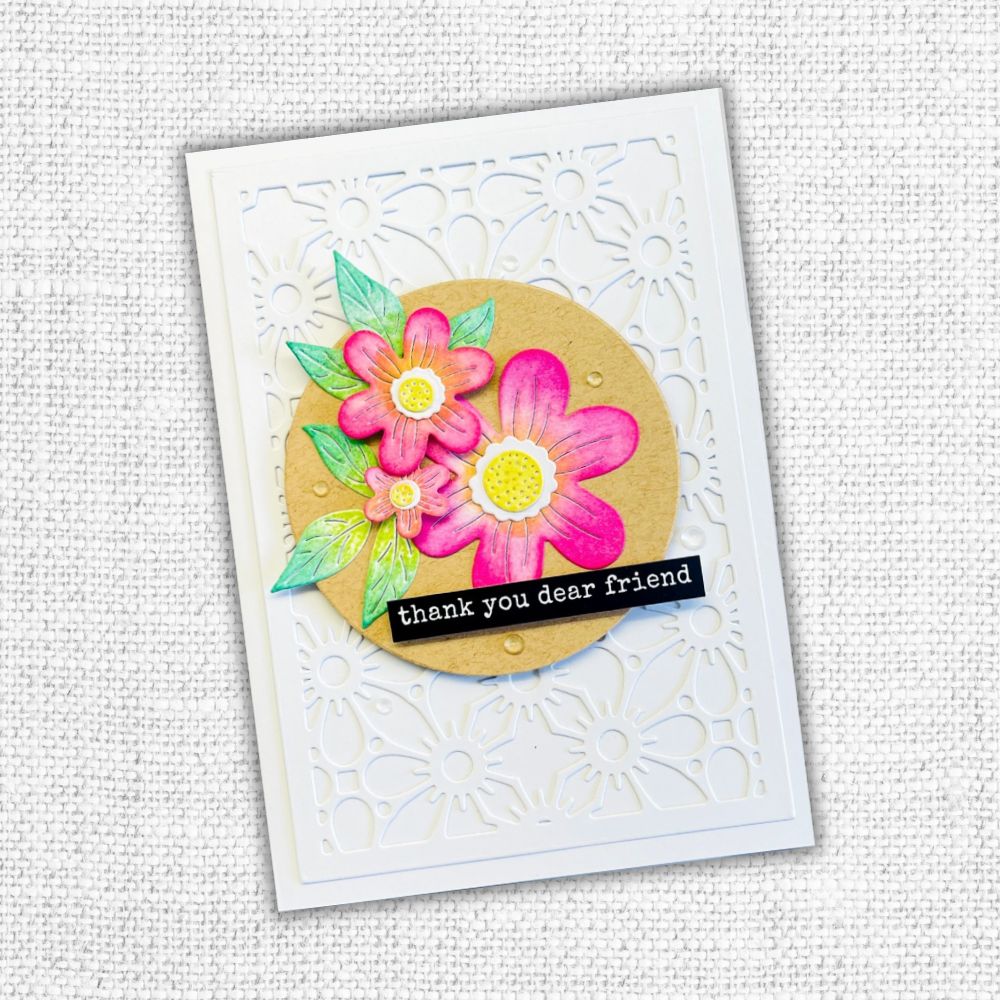 Amelia Decorative Background Metal Cutting Die 18469 - Paper Rose Studio