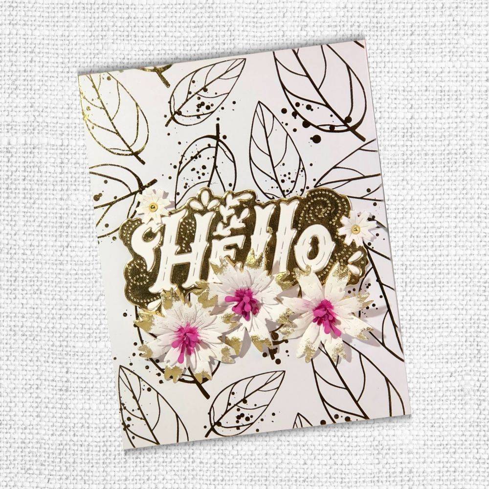 Autumn Dance 12x12 Paper Collection 25345 - Foil - Paper Rose Studio