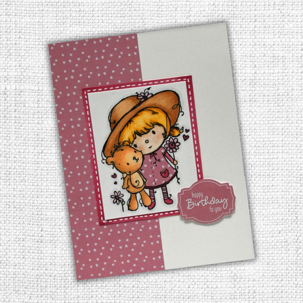 Flowers for Teddy Clear Stamp 30315 - Paper Rose Studio