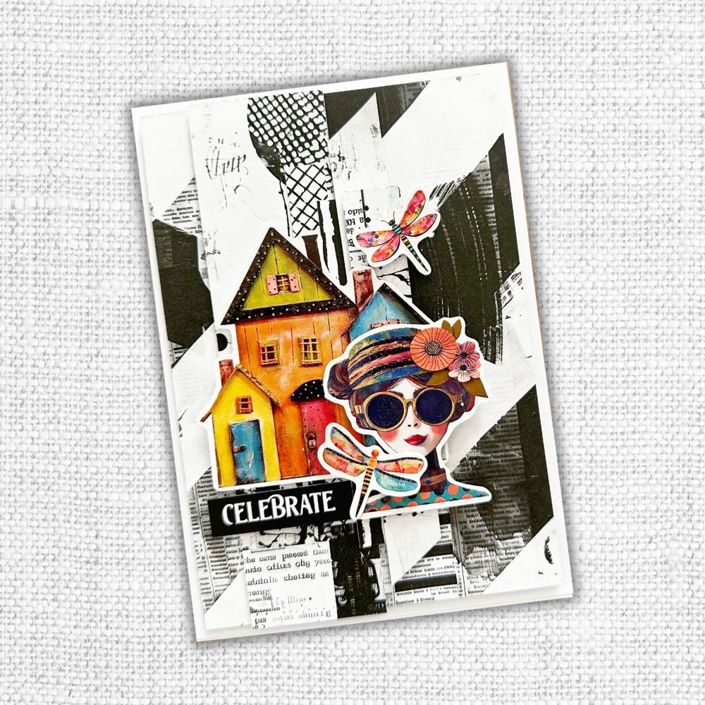 Inky Colour Embossed Die Cuts 31932 - Paper Rose Studio