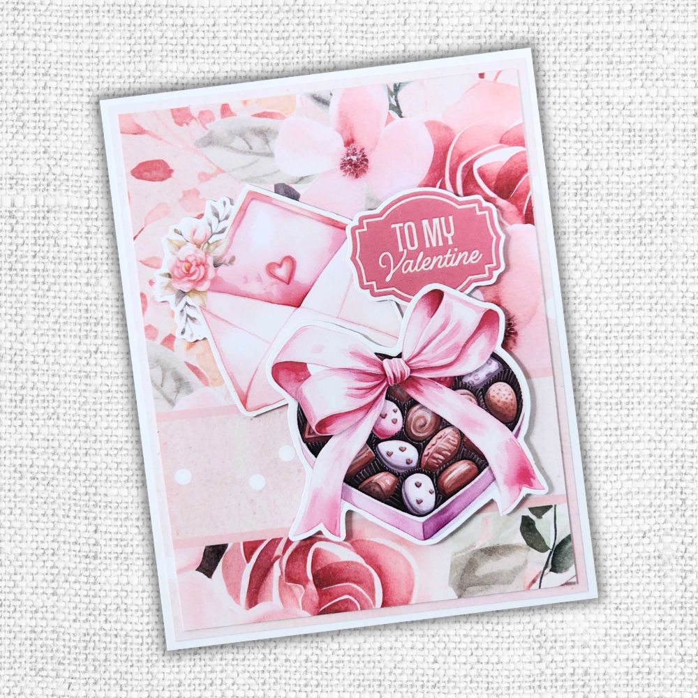 Sweet Valentine Embossed Die Cuts 33069 - Paper Rose Studio