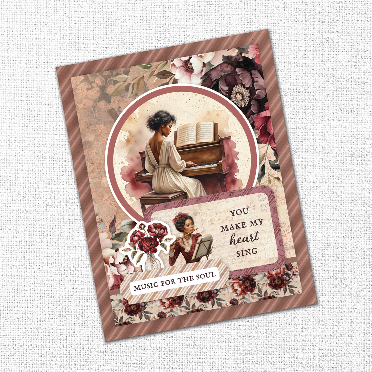 Melody & Memories 6 x 8" Embossed Die Cuts 37399