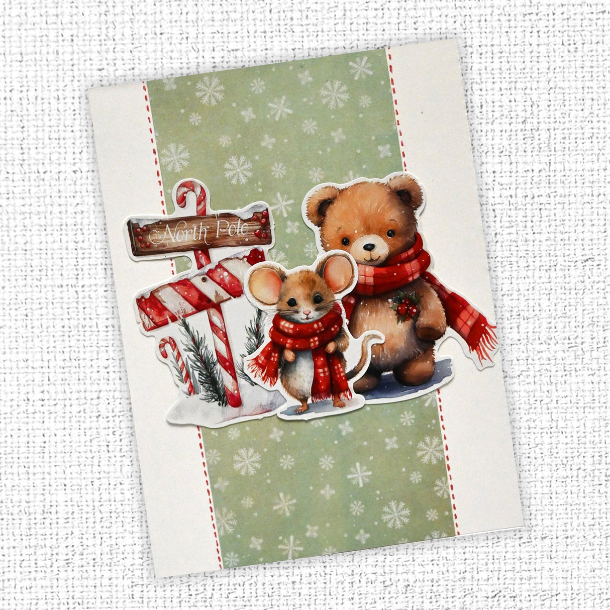 Woodland Christmas Embossed Die Cuts 33033 - Paper Rose Studio