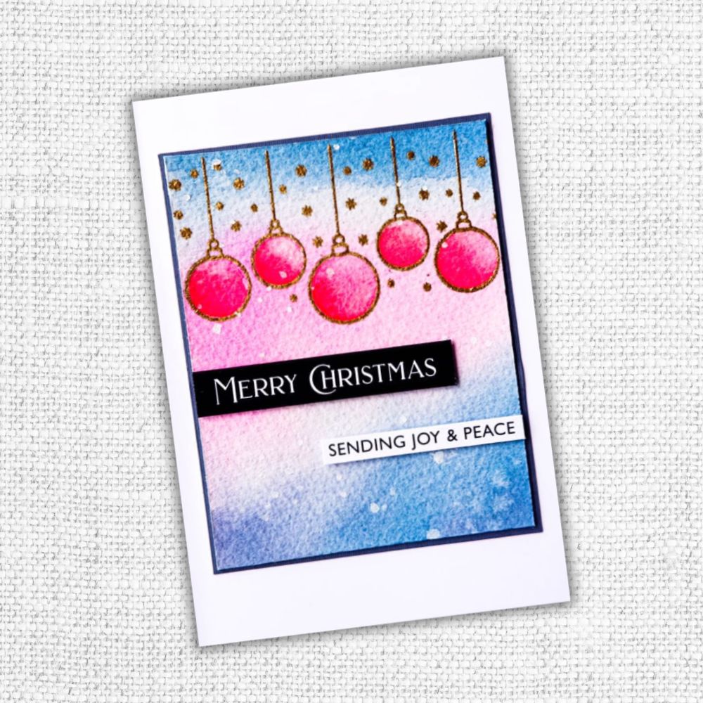 Hanging Ornaments 3x4" Clear Stamp Set 17616 - Paper Rose Studio