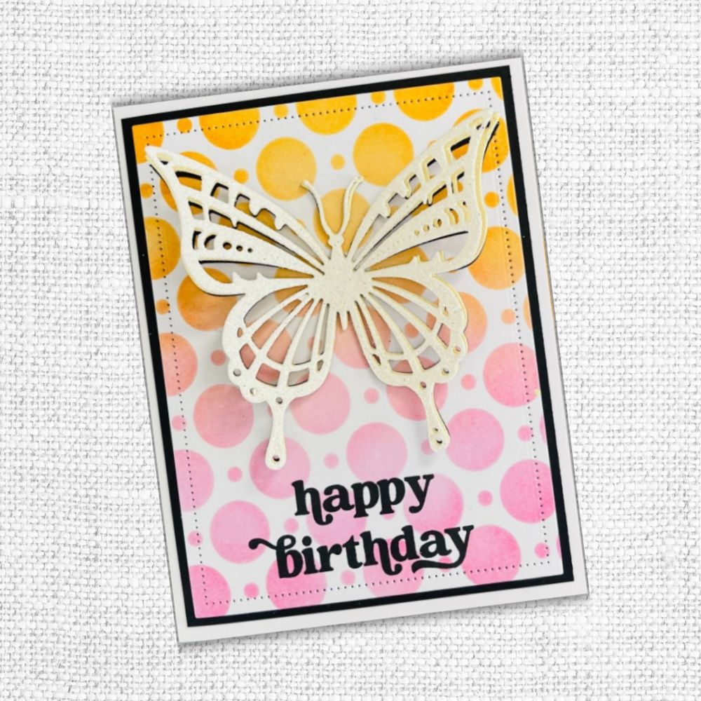 Spots & Dots 6x6" Stencil 26485 - Paper Rose Studio