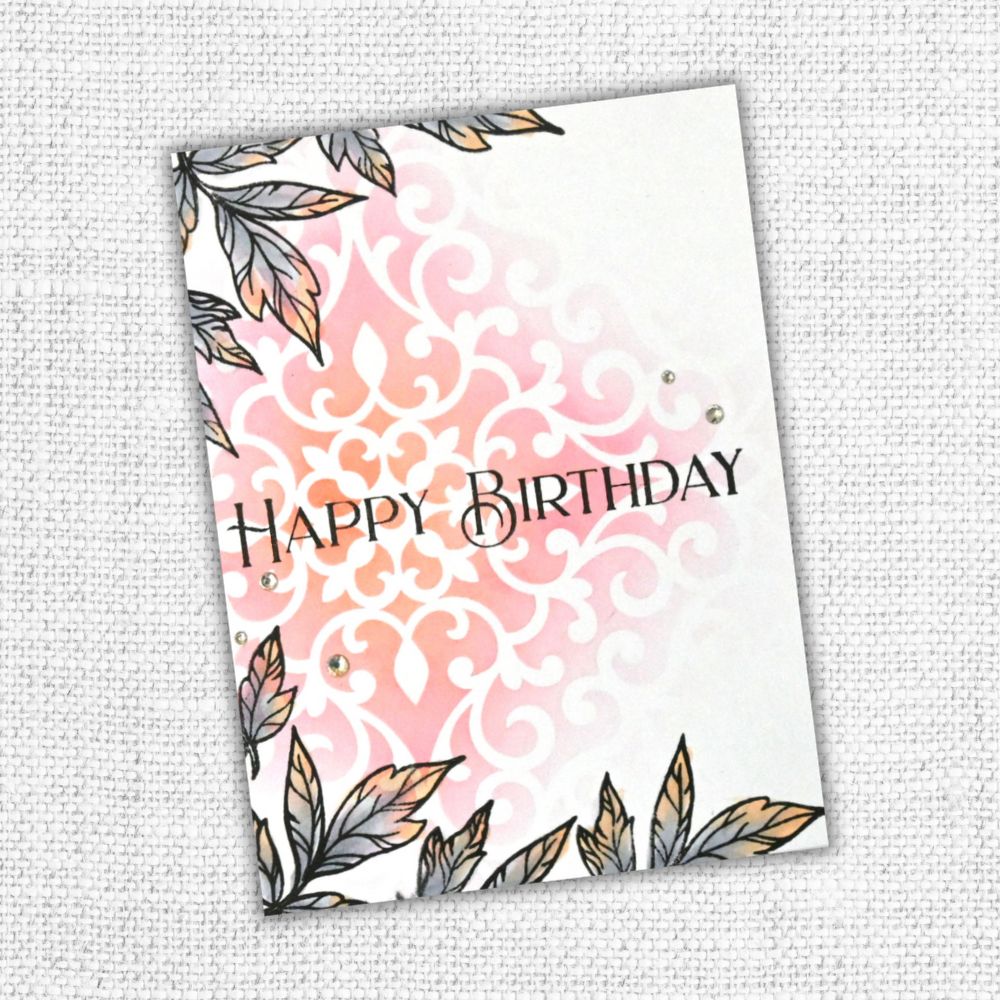 Ornate Lattice 6x6" Stencil 20640 - Paper Rose Studio