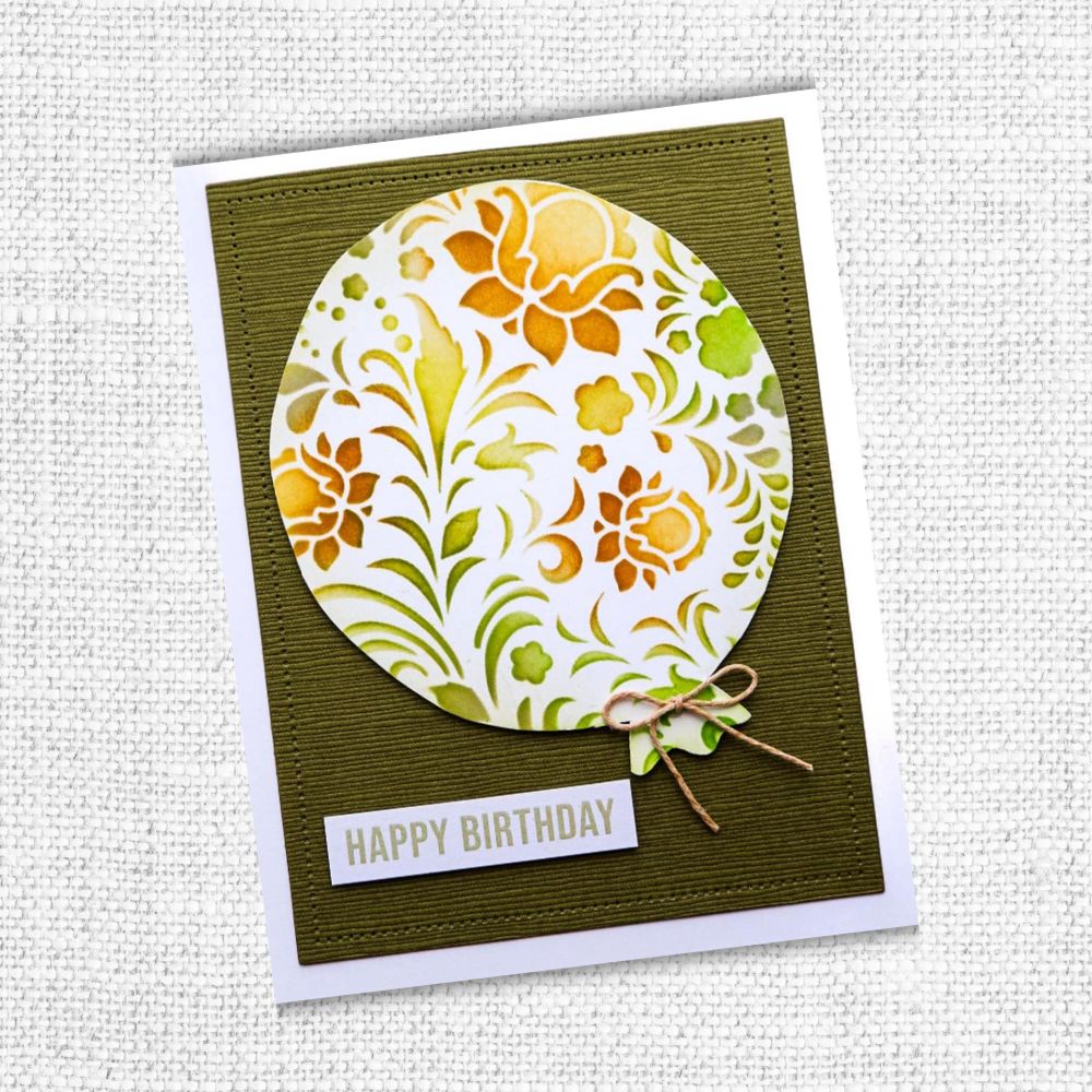 Balloon 6x6" Stencil & Mask 20982 - Paper Rose Studio