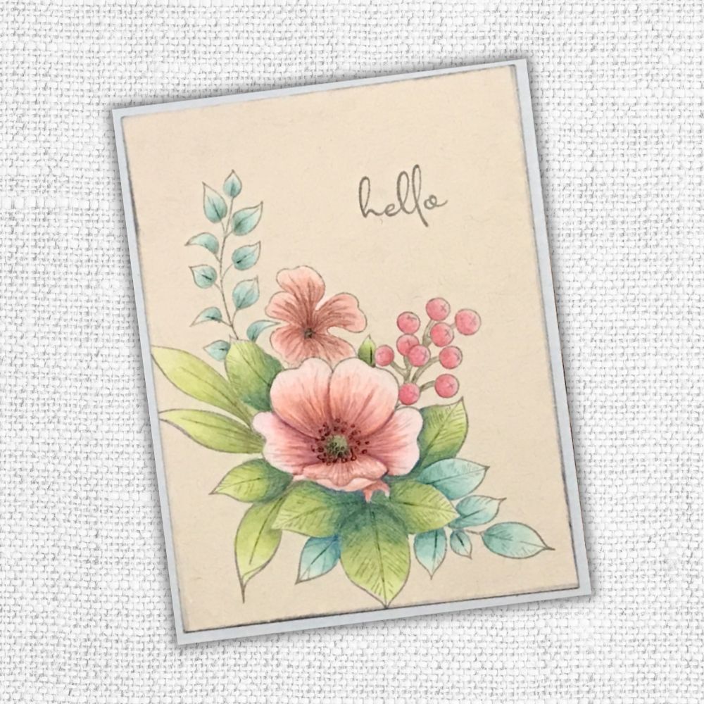 Hayley's Bouquet Stamp Set 25240 - Paper Rose Studio