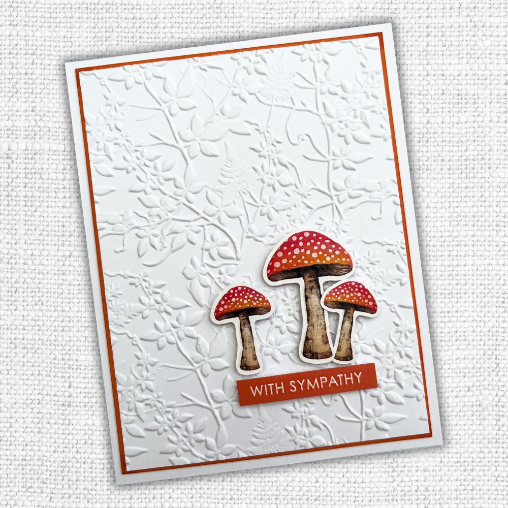 Inky Colour Embossed Die Cuts 31932 - Paper Rose Studio
