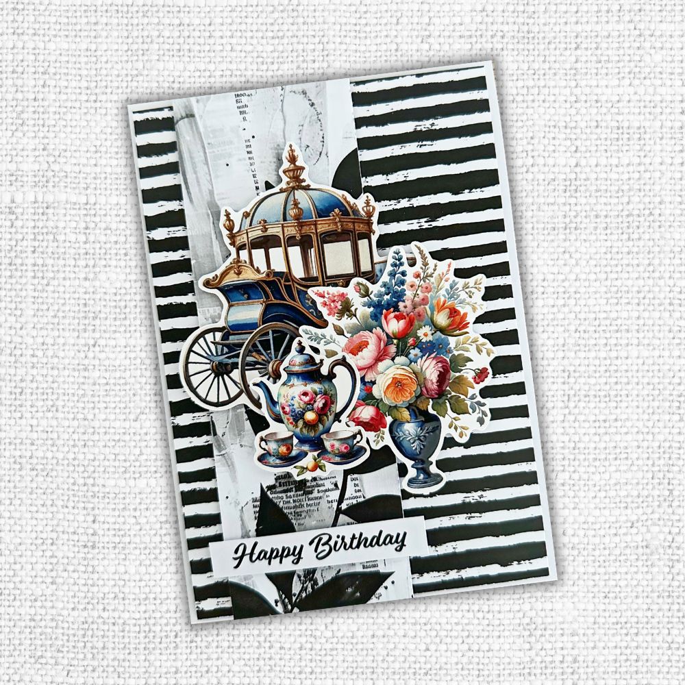 Botanical Blooms Embossed Die Cuts 32055 - Paper Rose Studio