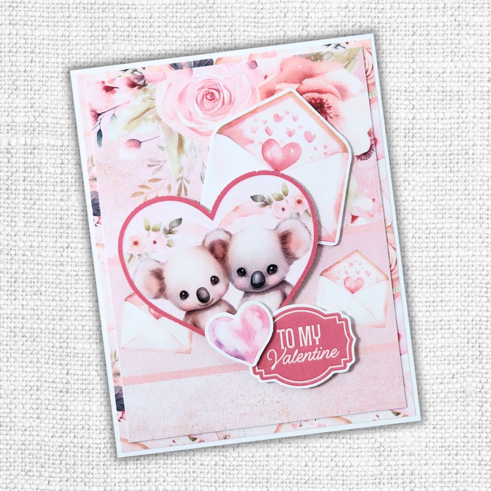 Sweet Valentine Embossed Die Cuts 33069 - Paper Rose Studio