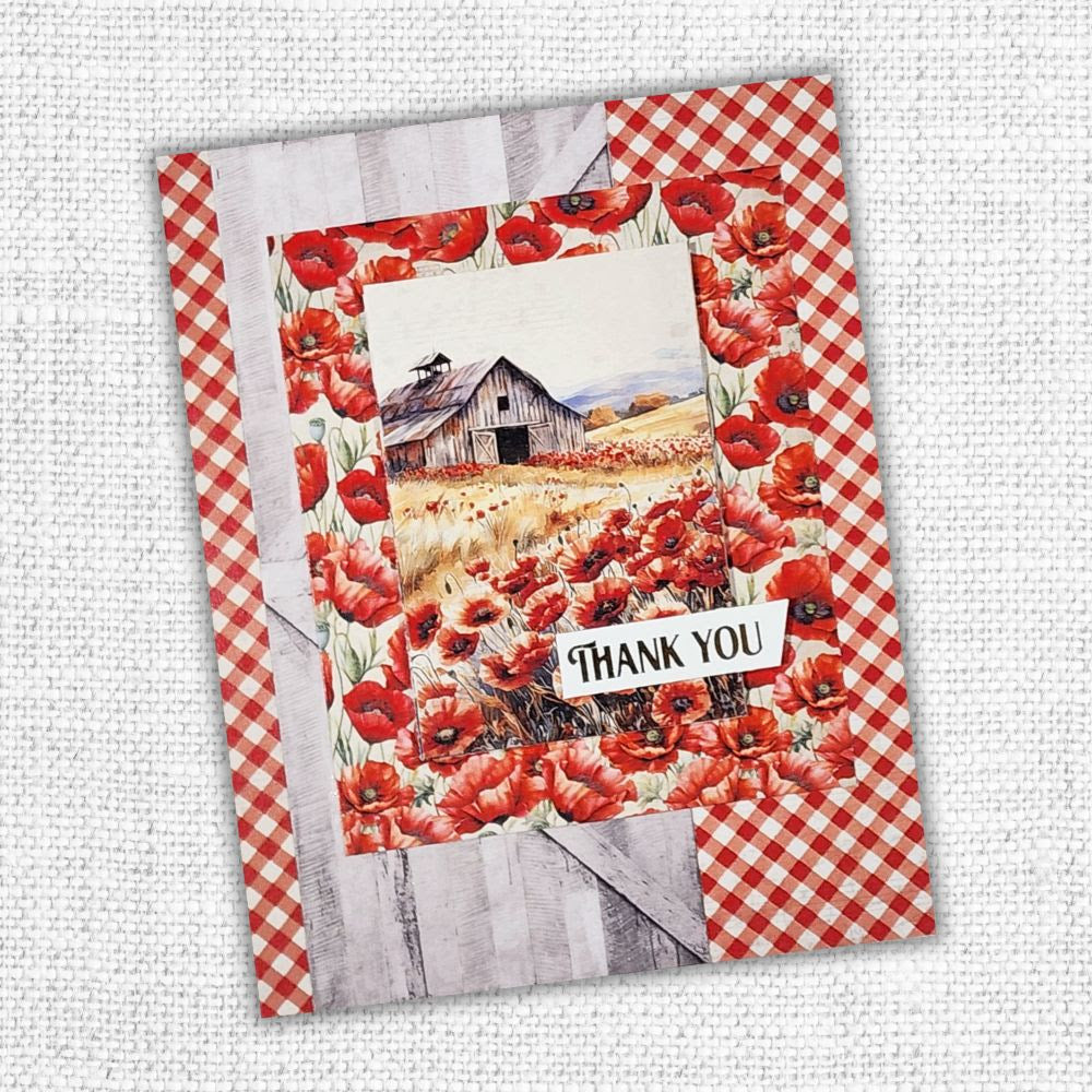 Poppy Garden 6x6 Paper Collection 34617 - Paper Rose Studio