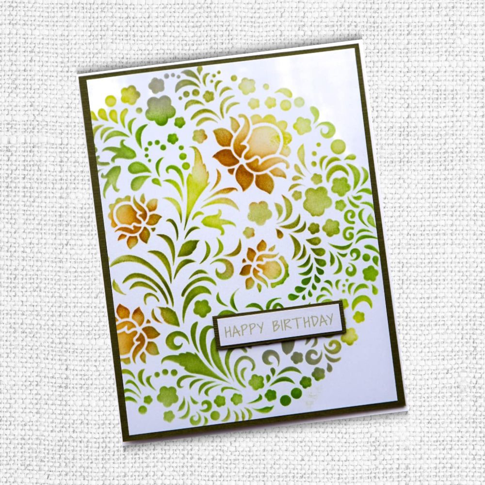 Scandi Circle 6x6" Stencil 22438 - Paper Rose Studio