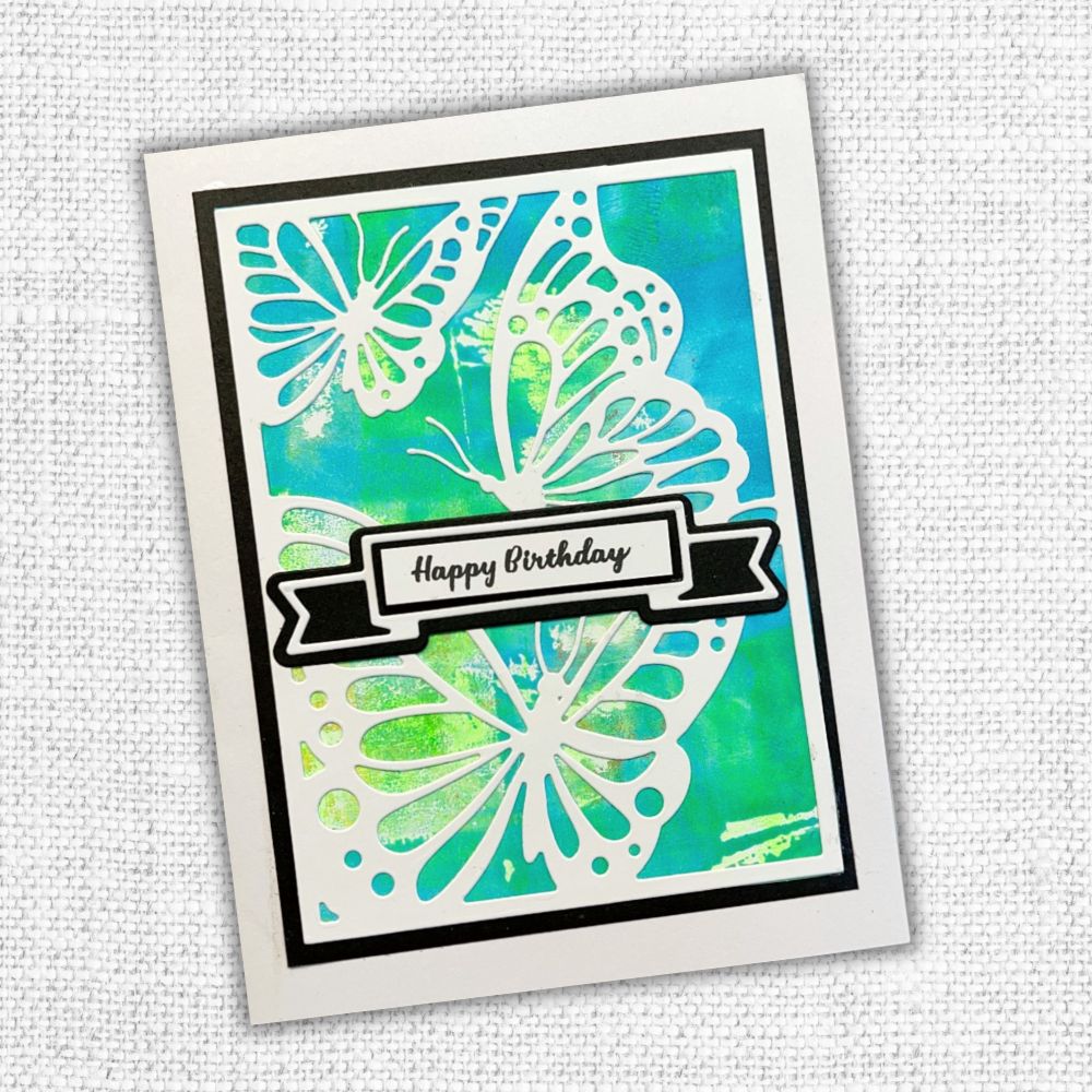 Layered Banner Metal Cutting Die 25915 - Paper Rose Studio