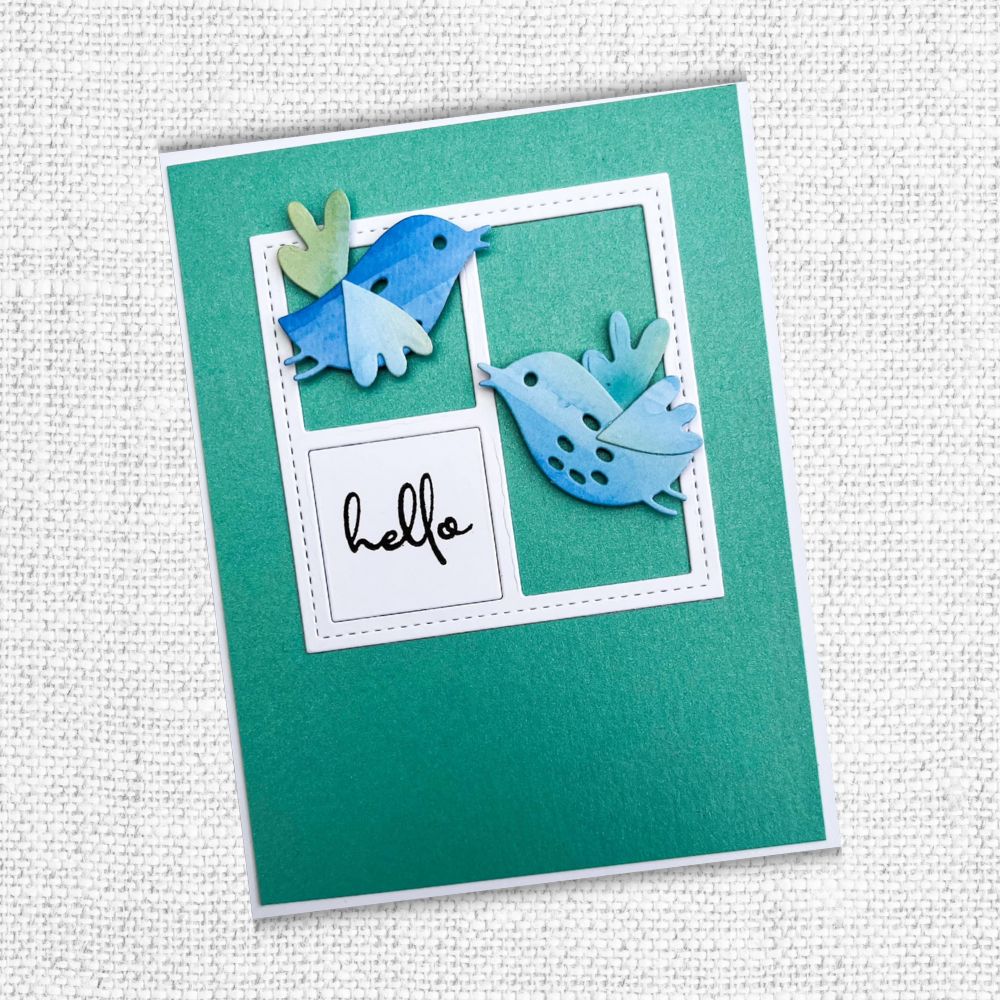 Stormy Seas Assorted Shimmer Cardstock A5 7pc 29745 - Paper Rose Studio