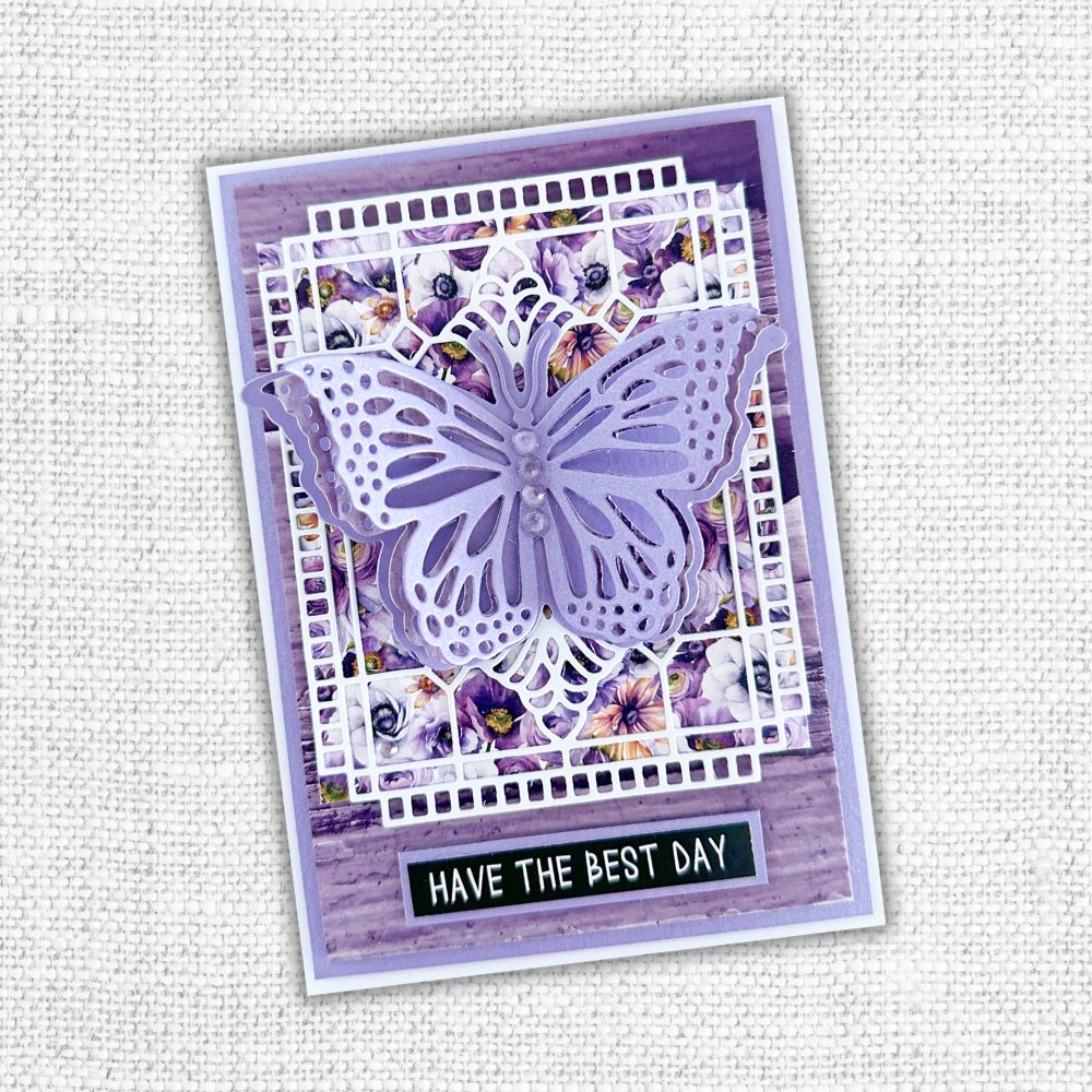 Alora Layered Butterfly Large Metal Cutting Die 31623 - Paper Rose Studio