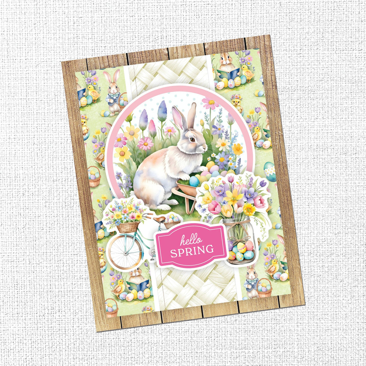 Hop Into Spring 6x8" Quick Cards Die Cuts 36169 - Paper Rose Studio