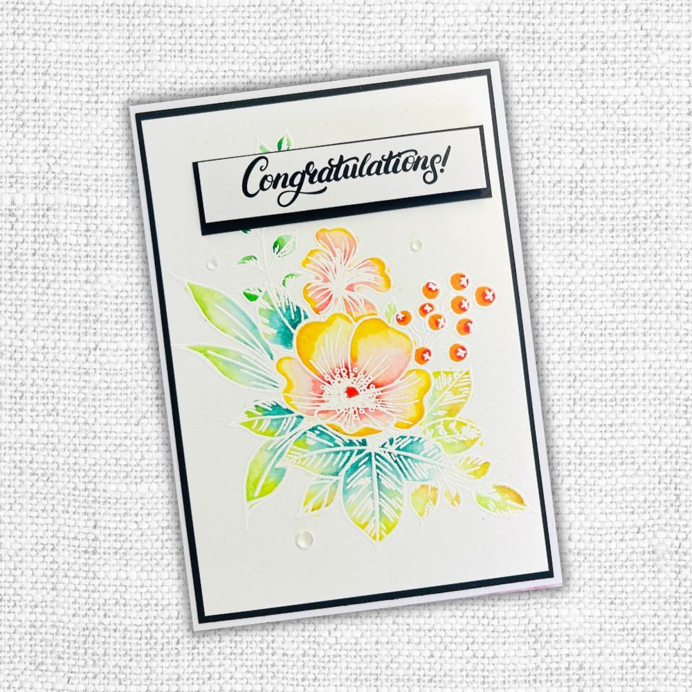 Hayley's Bouquet Stamp Set 25240 - Paper Rose Studio