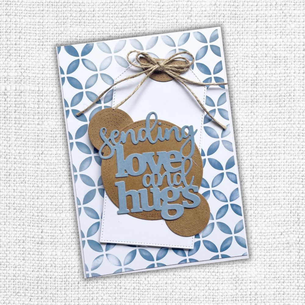 Stitched Tags Metal Die Set 18412 - Paper Rose Studio