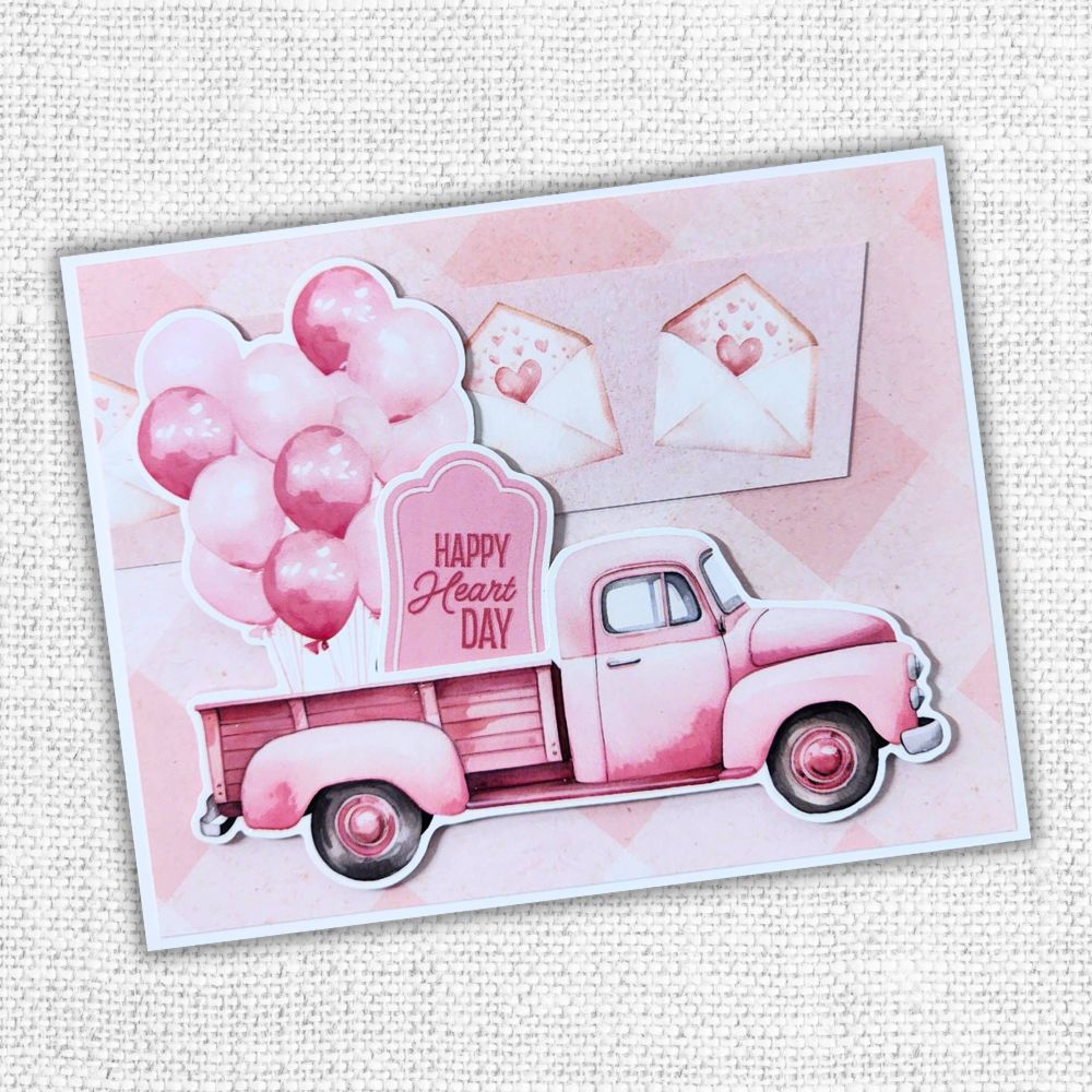 Sweet Valentine Embossed Die Cuts 33069 - Paper Rose Studio