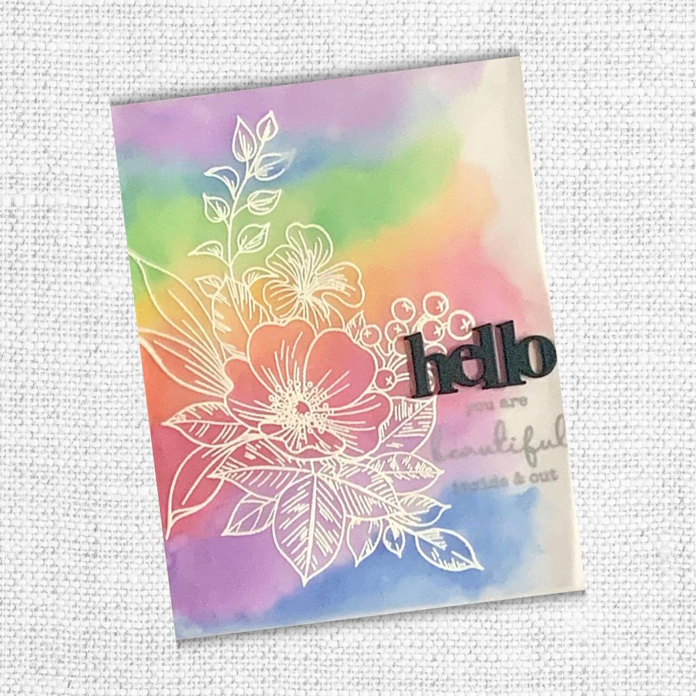 Hayley's Bouquet Stamp Set 25240 - Paper Rose Studio