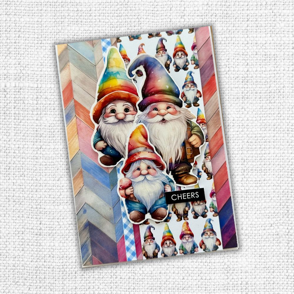 Rainbow Garden Embossed Die Cuts 31698 - Paper Rose Studio