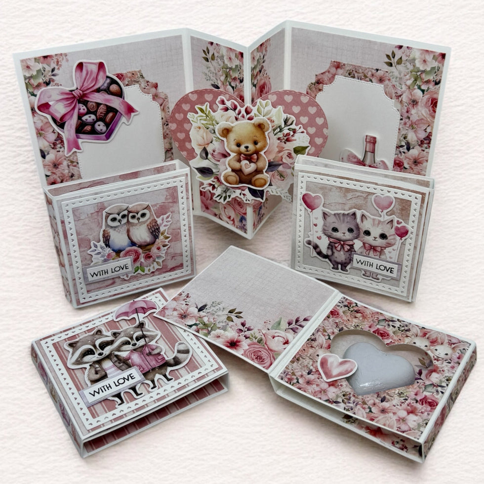 Sweet Valentine Embossed Die Cuts 33069 - Paper Rose Studio