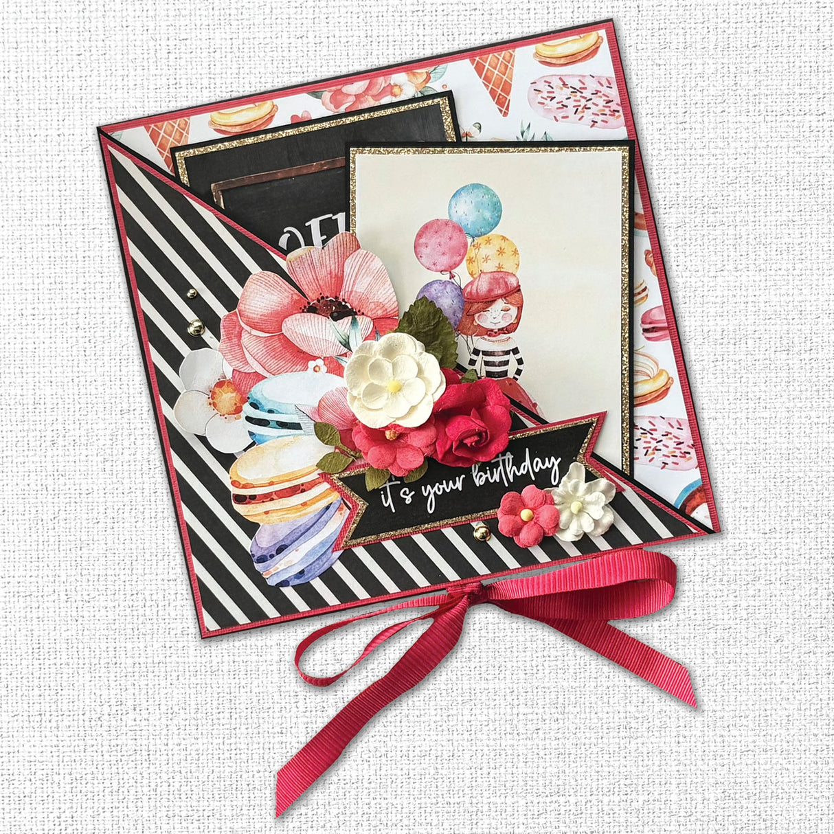 Coffee in Paris 12x12 Paper Collection 32304 - Paper Rose Studio