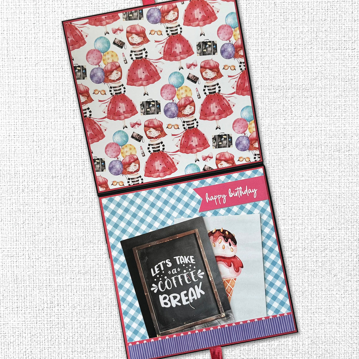 Coffee in Paris 12x12 Paper Collection 32304 - Paper Rose Studio