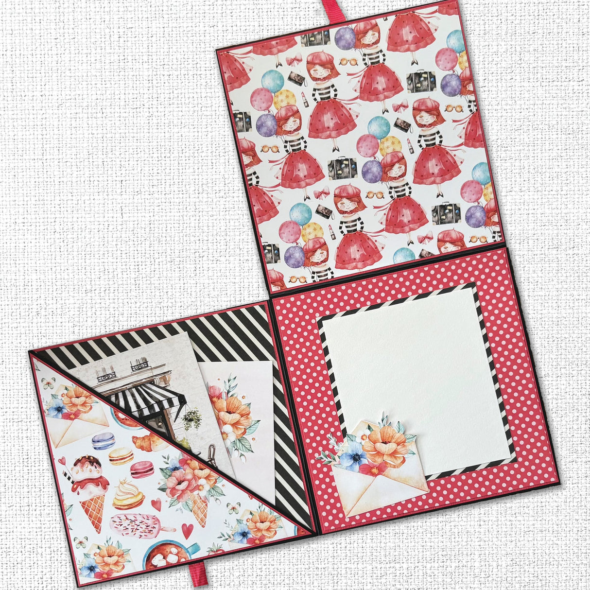 Coffee in Paris 12x12 Paper Collection 32304 - Paper Rose Studio