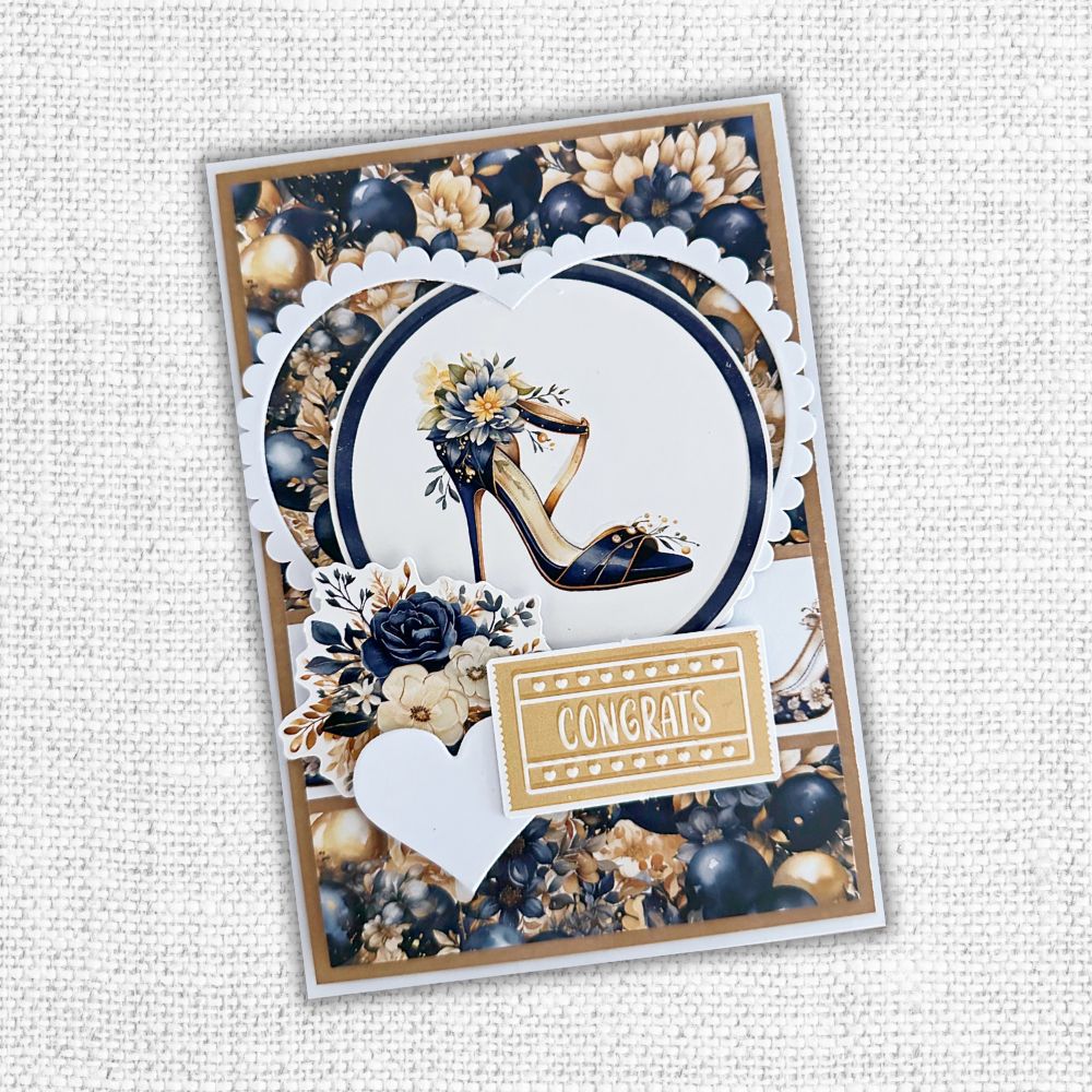 Wedding Blooms 6x8" Die Cuts & Sentiments 32025 - Paper Rose Studio