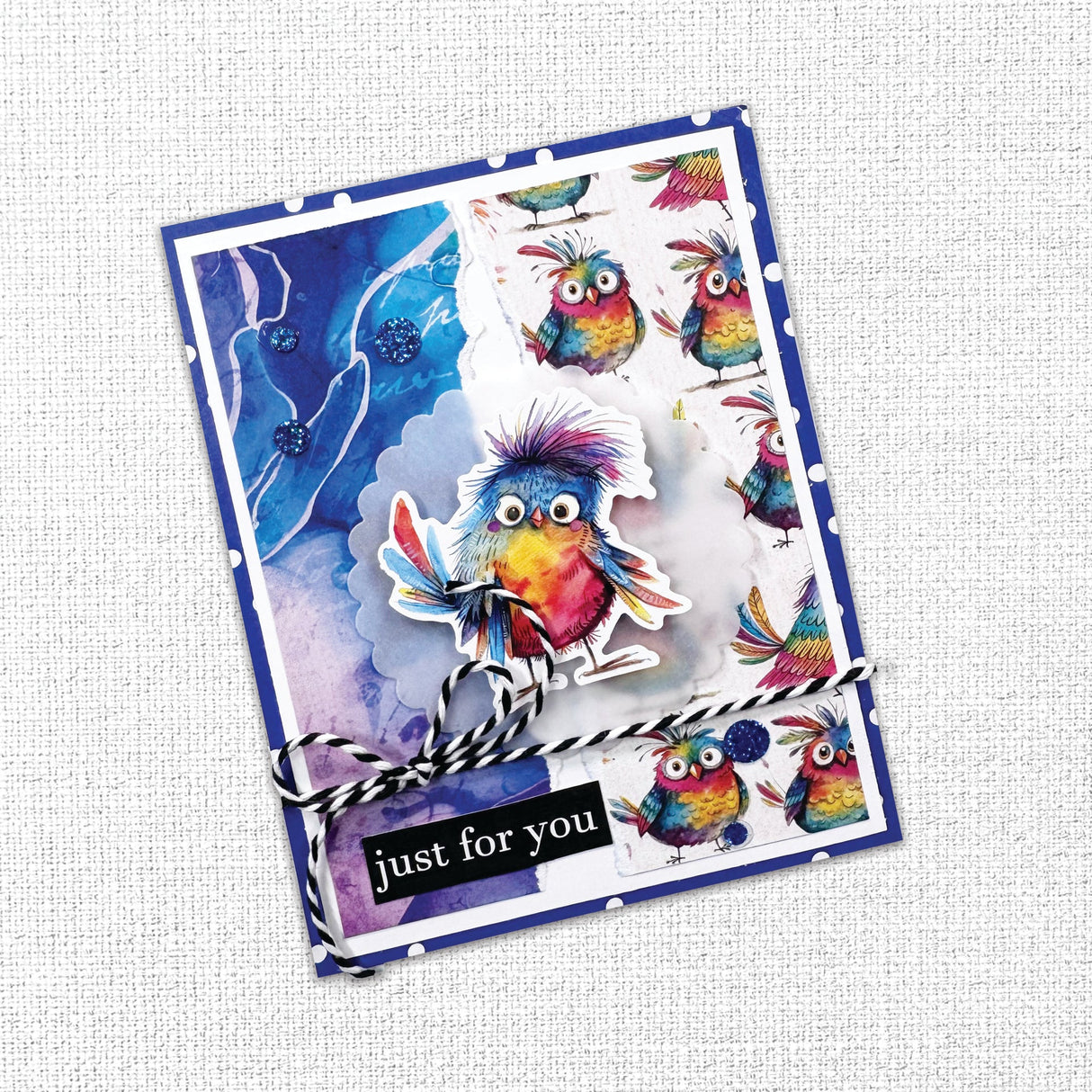 Rainbow Village 6x8" Birds Embossed Die Cuts 35350 - Paper Rose Studio