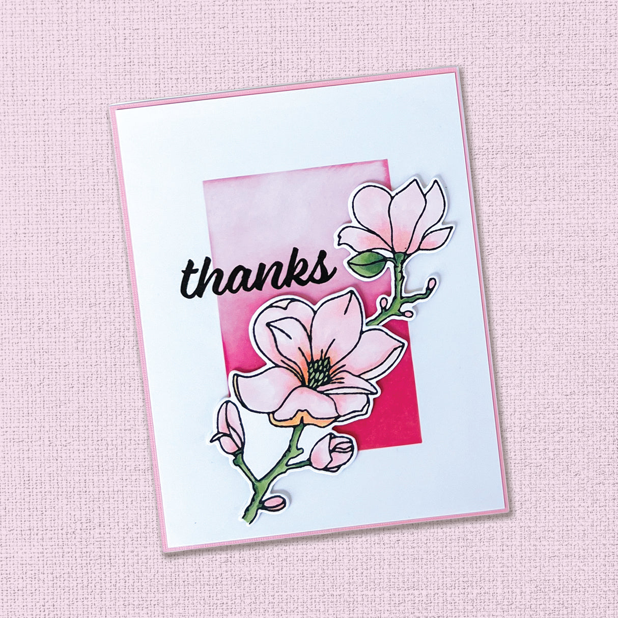 Stacked Sentiments No. 2 4x6" Clear Stamp Set 34386