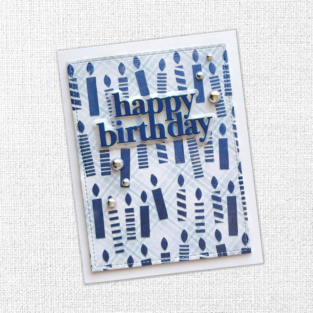 Scattered Candles 6x6" Stencil 20988 - Paper Rose Studio