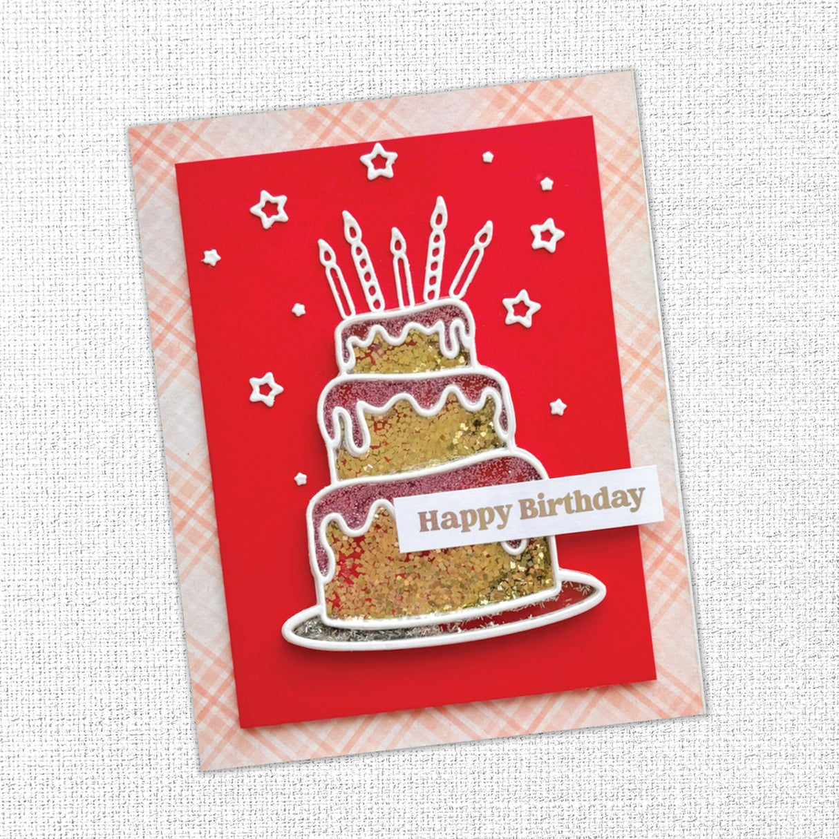 Birthday Cake Metal Cutting Die 21177 - Paper Rose Studio