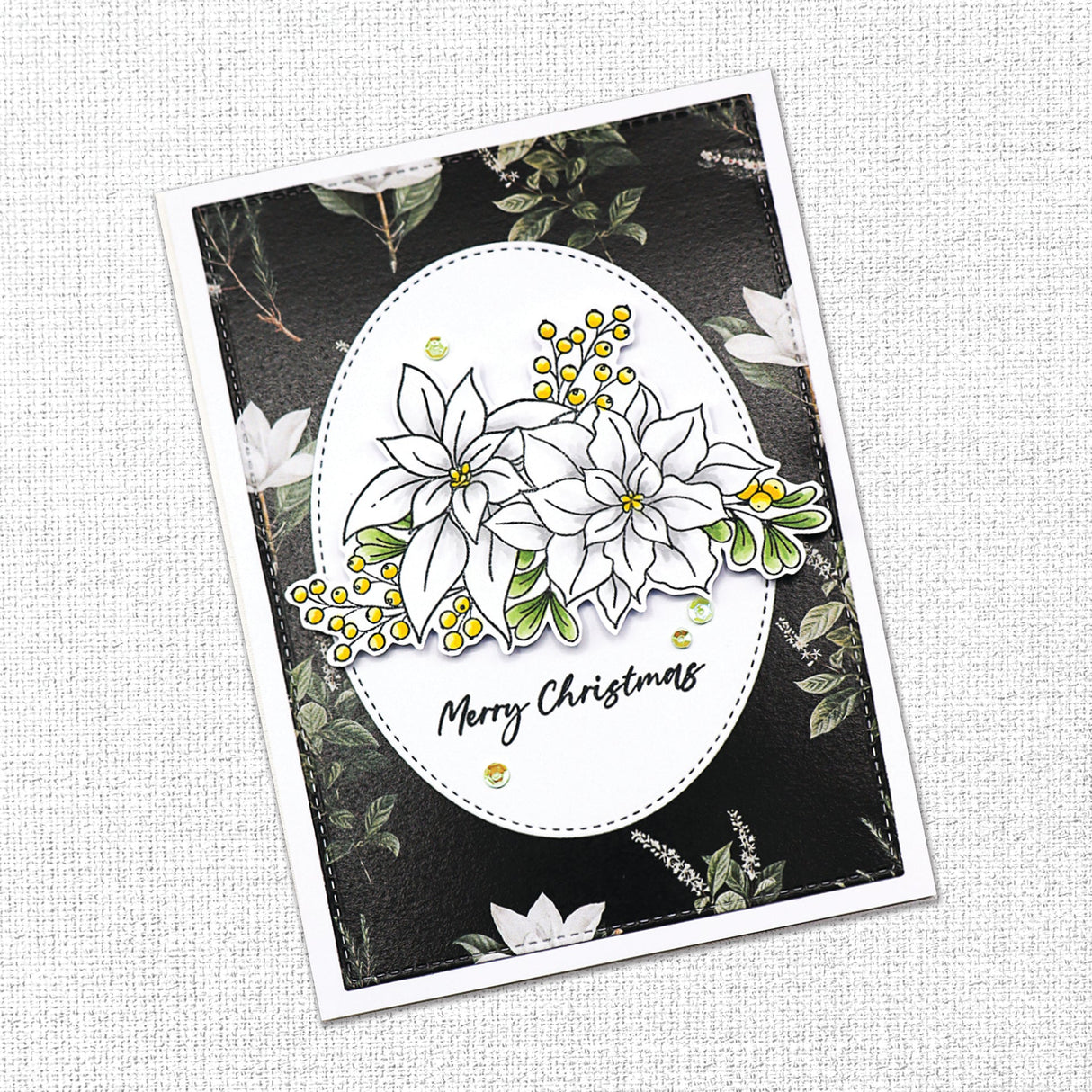 Poinsettia Bouquet Clear Stamp Set 30306 - Paper Rose Studio